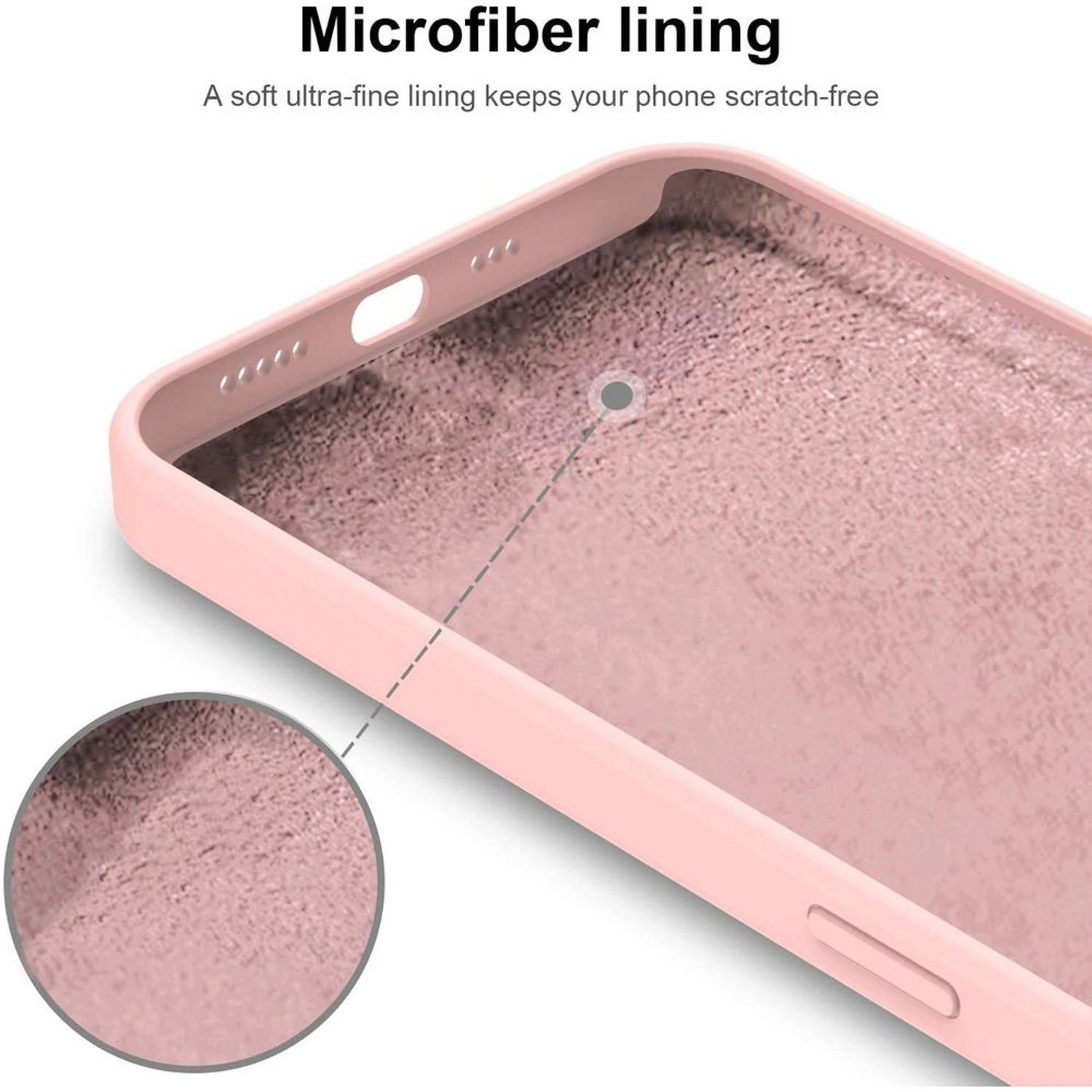 Protettivo-Series - Silicone Back Case for Apple iPhone 13