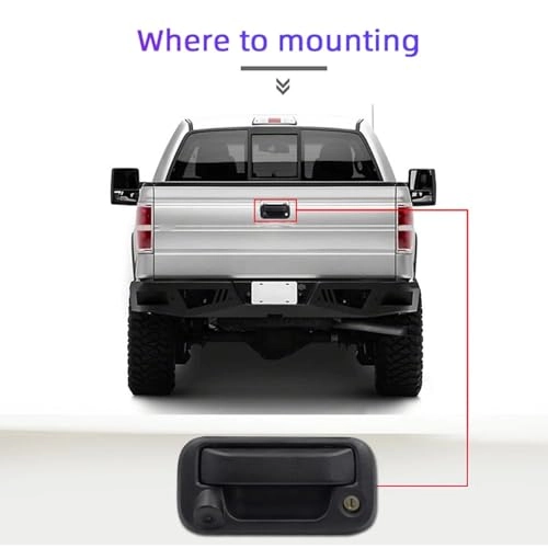 Rear View Camera Fisheye - Night vision Wired 1080P