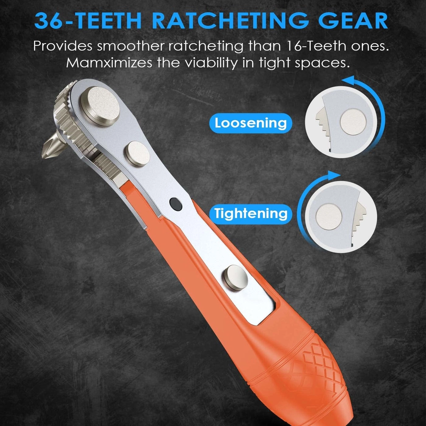 Mini Ratchet Wrench Screwdriver Bit Set - 133in1
