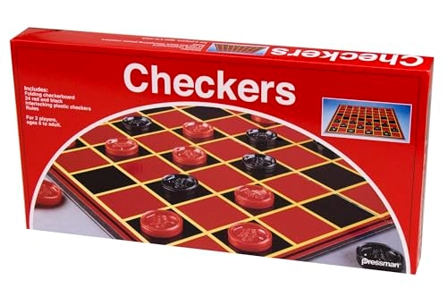 Checkers Folding - Red & Black