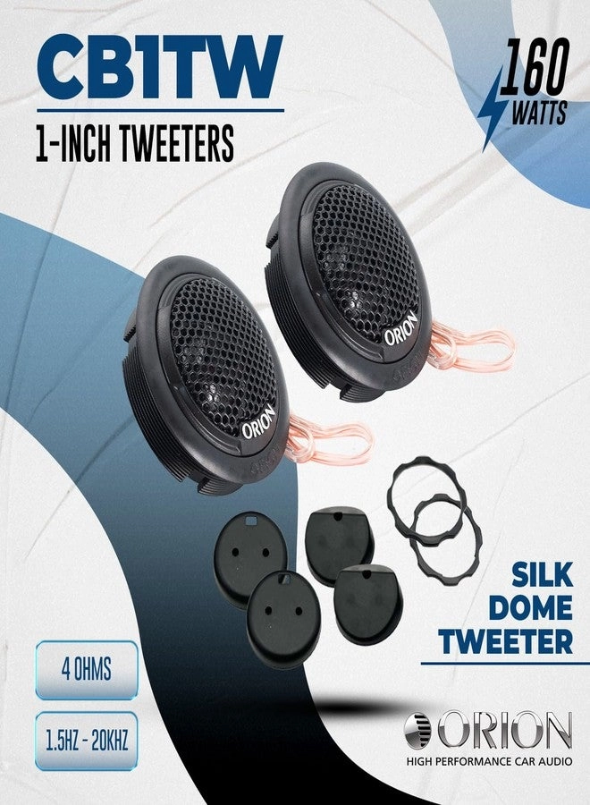 CB1TW - 1" Silk Dome 40W RMS 160W Max
