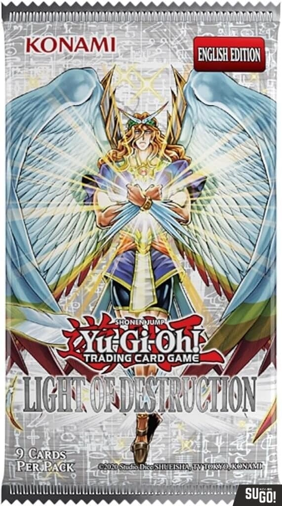 Konami Yu-Gi-Oh Light of Destruction Unlimited Reprint Booster - English 9pcs