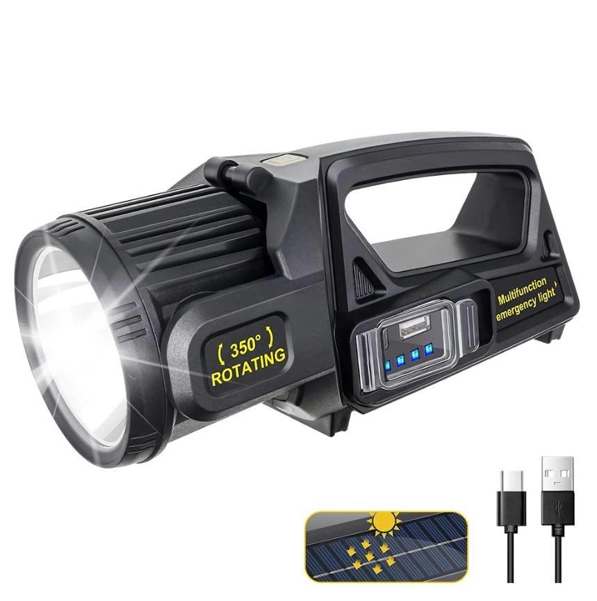 AWOKZA AW-3093 - 1000000lm Solar Rechargeable