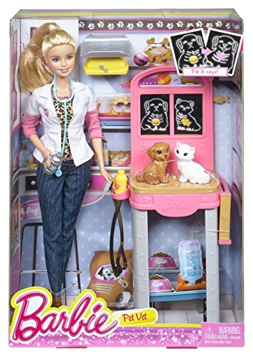 Barbie Careers Pet Vet - Plastic Pink