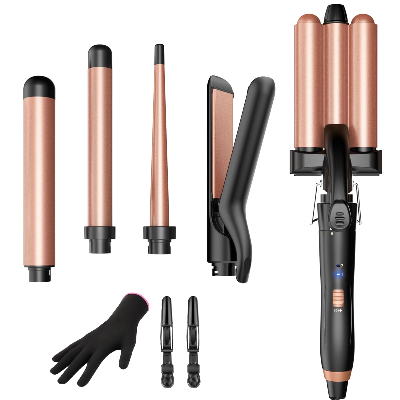 bestope mix Hair Waver - 22mm