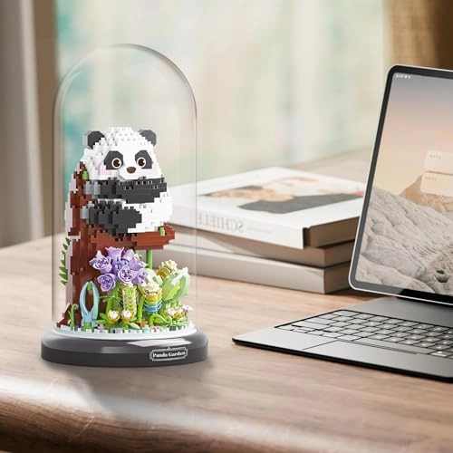 Bouquet Building Block Set - Panda 1083 pcs