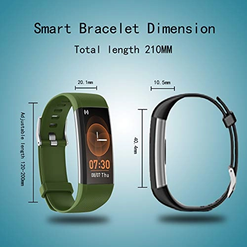 Fitness-Tracker Pulsuhr - Heart Rate SpO2 IP68