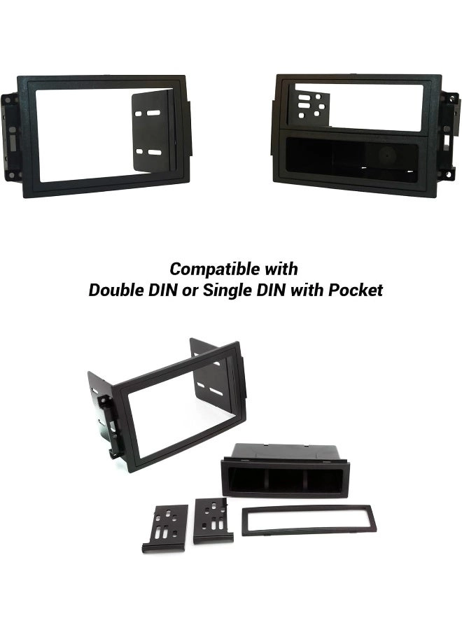 ICCR5BN - Complete Basic Installation Solution for 2004-2009 Chrysler, Dodge & Jeep