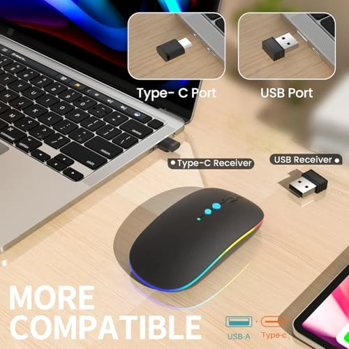 LED Mouse A100 - Wireless