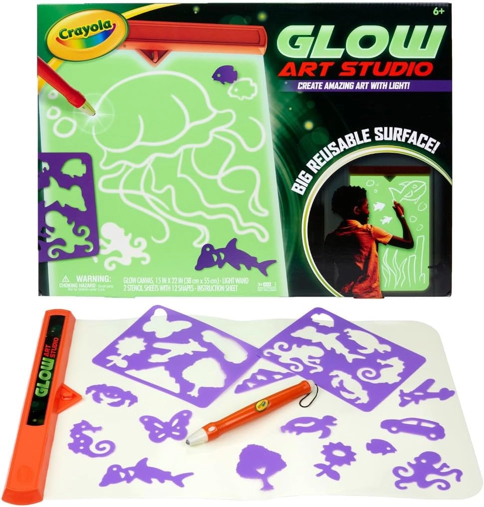 COLOR LAND CHILDRENS TOYS CENTER LLC Glow Art Studio - 6+ years