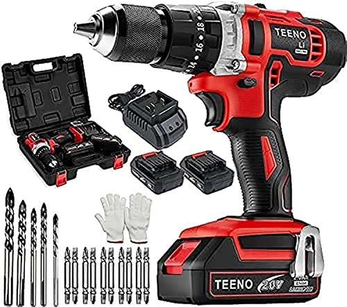 Cordless Drill Set - 2x2.0Ah
