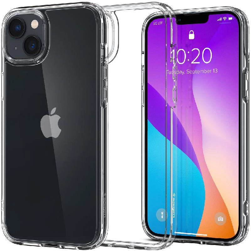 Crystal Hybrid Back Cover for iPhone 15