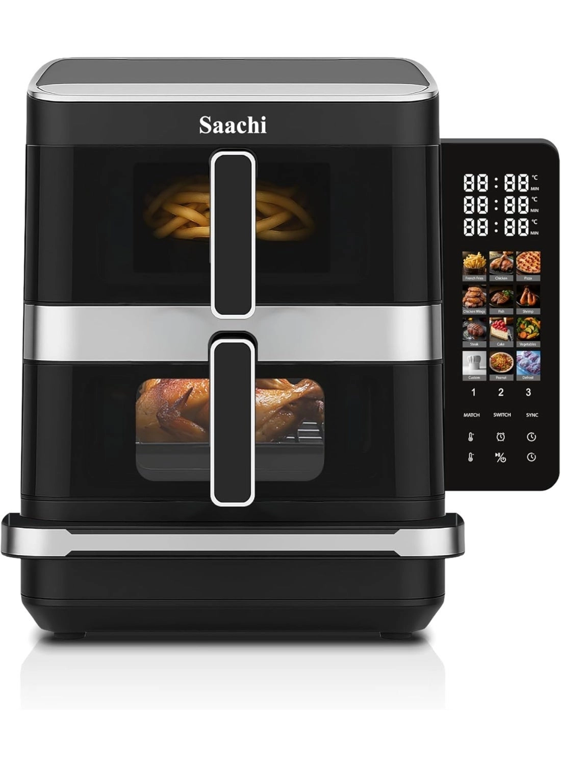 Saachi 12L Air Fryer NL-AF-4797D-BK