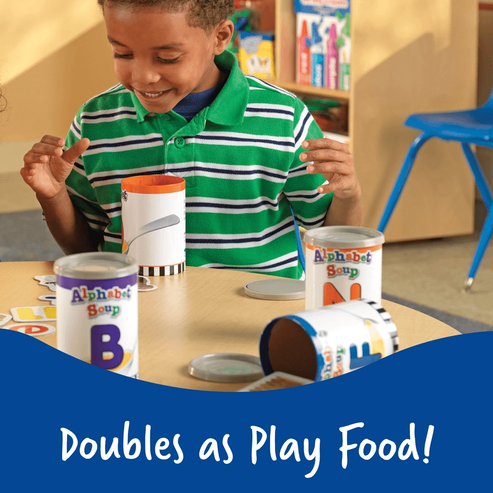 Alphabet Soup Sorters - 3 years and above 208 pieces