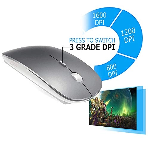 LED Rechargeable Mouse - Bluetooth