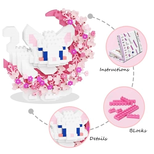 Cat Mini Building Block - 952 pcs