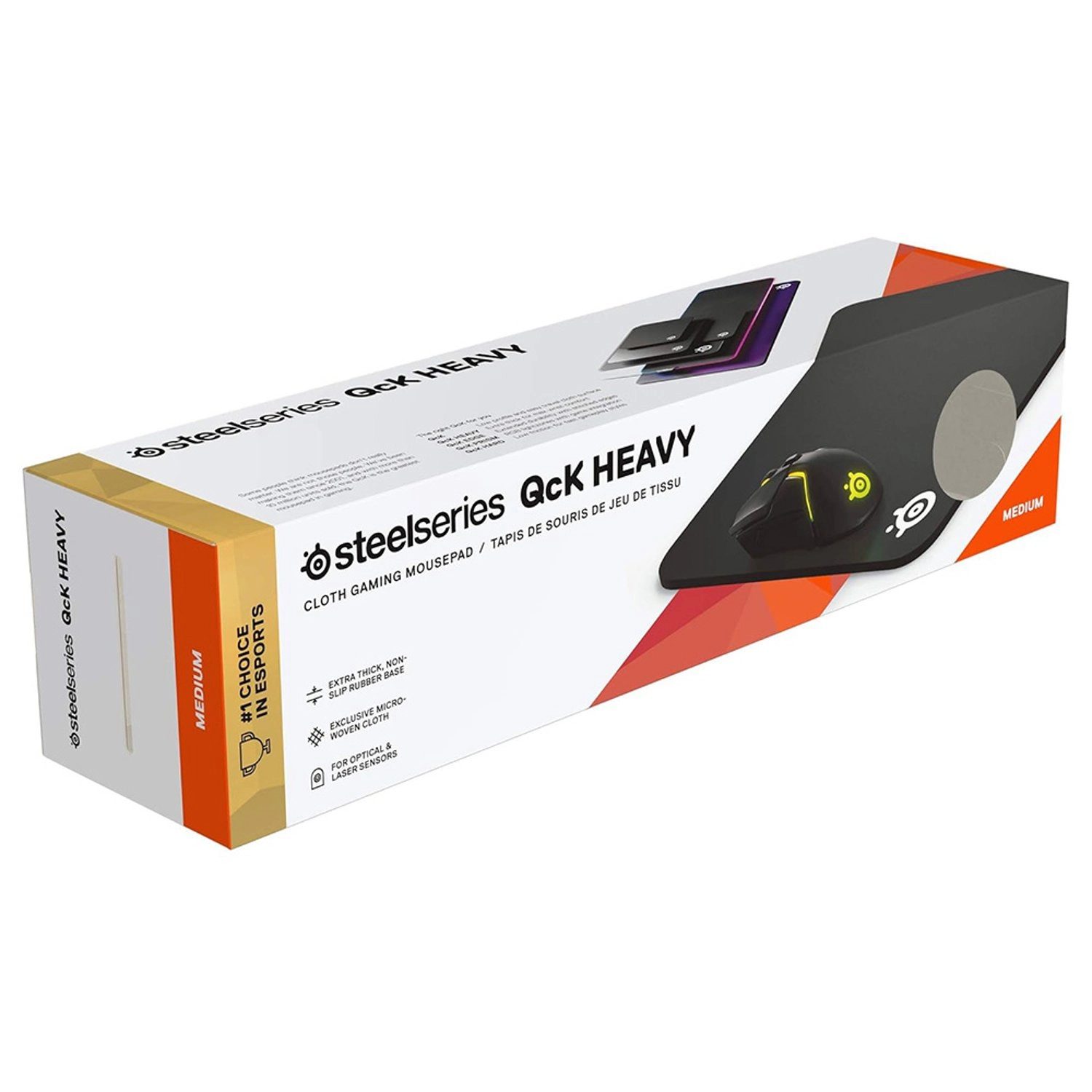 QcK Heavy Cloth Gaming Mouse Pad - 32x27 cm