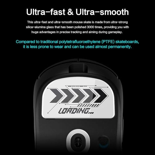 Glass Mouse Skates - Wireless