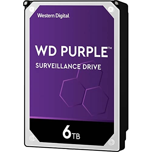 Purple Surveillance 3.5" 5640rpm 128MB SATA III (WD62PURZ) - 6TB