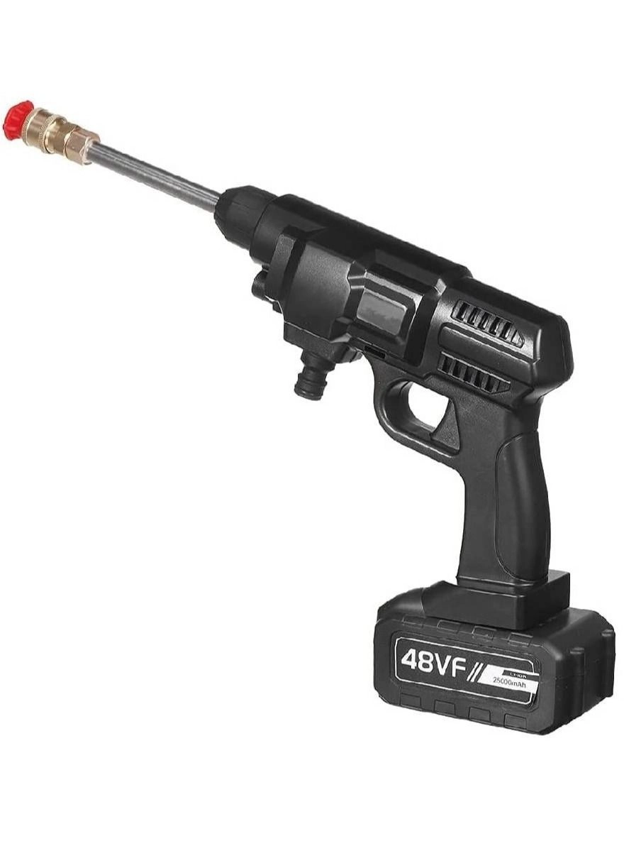48VF Cordless High Pressure Car Washer - Nozzles Water Gun Set