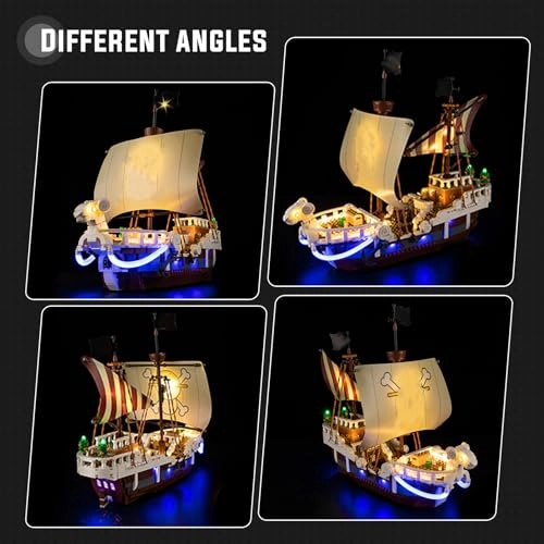 Light Kit - Compatible with Lego 75639 Multi-Light Effect Remote Control