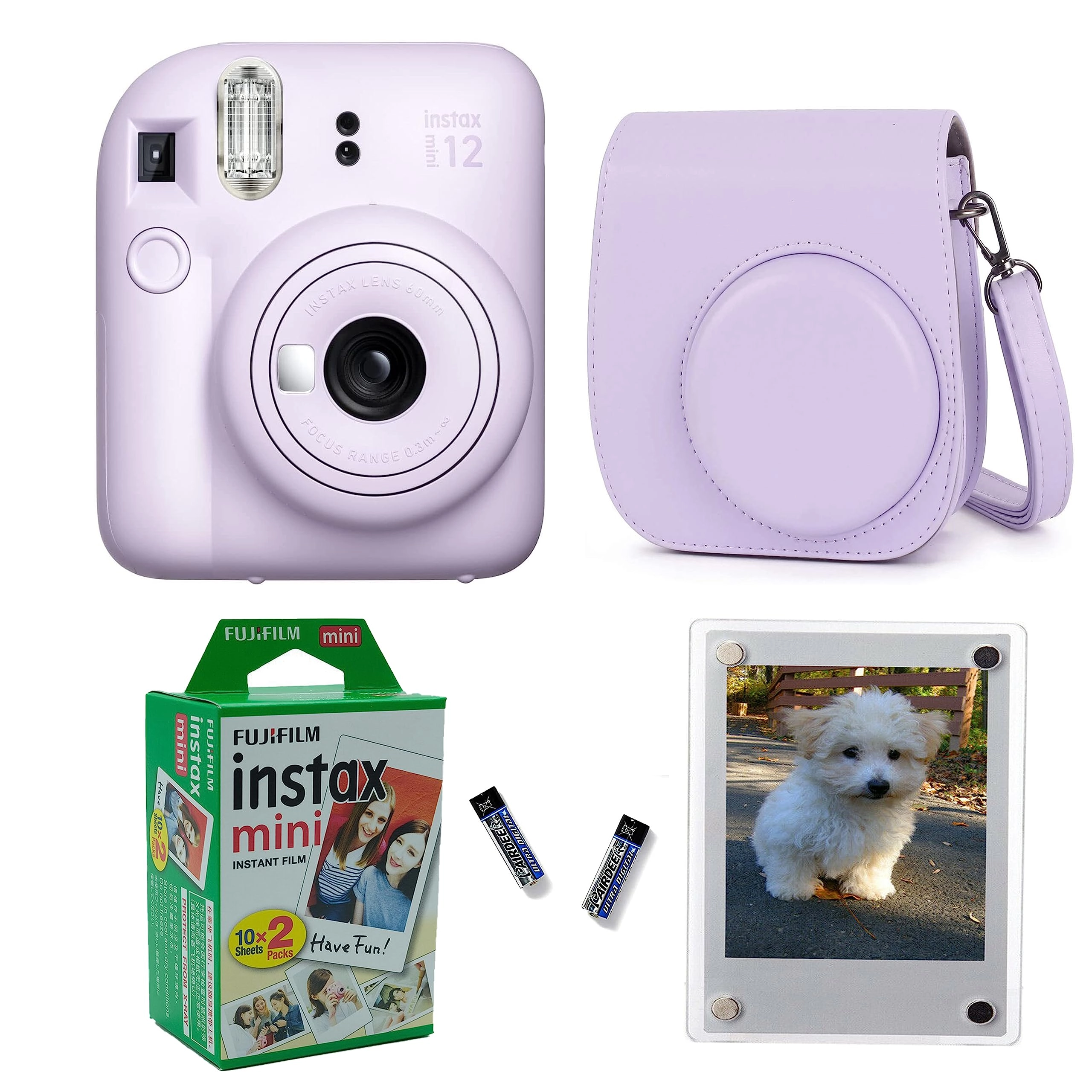 Mini 12 - Blossom Pink + Protective Case + Magnetic Lucite Frame + Film - 20 Sheets