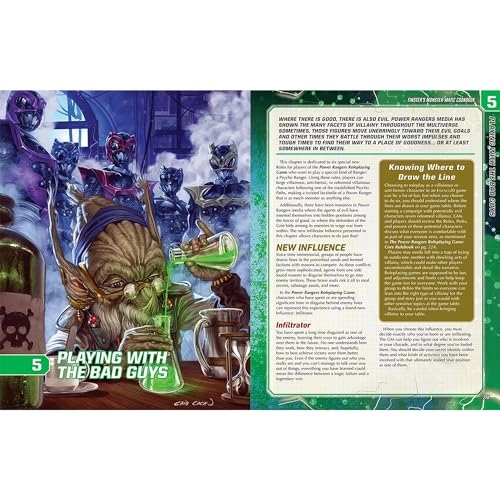 Power Rangers RPG Finster’s Monster-Matic Cookbook Sourcebook