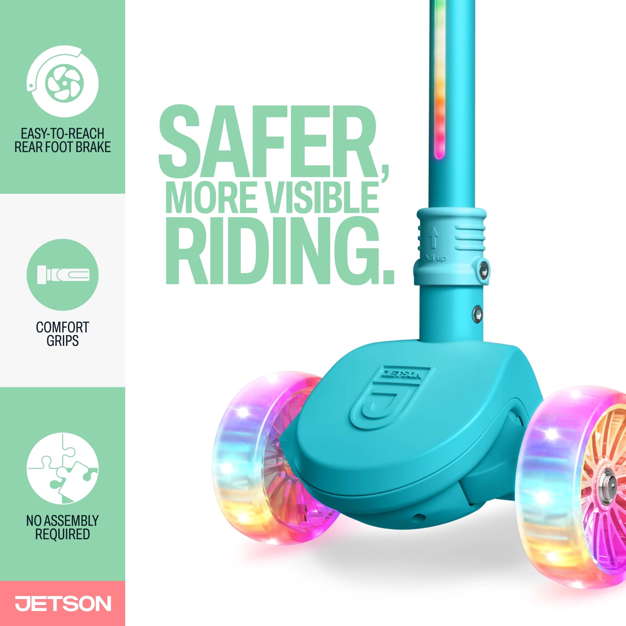 Jupiter Mini - 3-Wheel Foldable LED