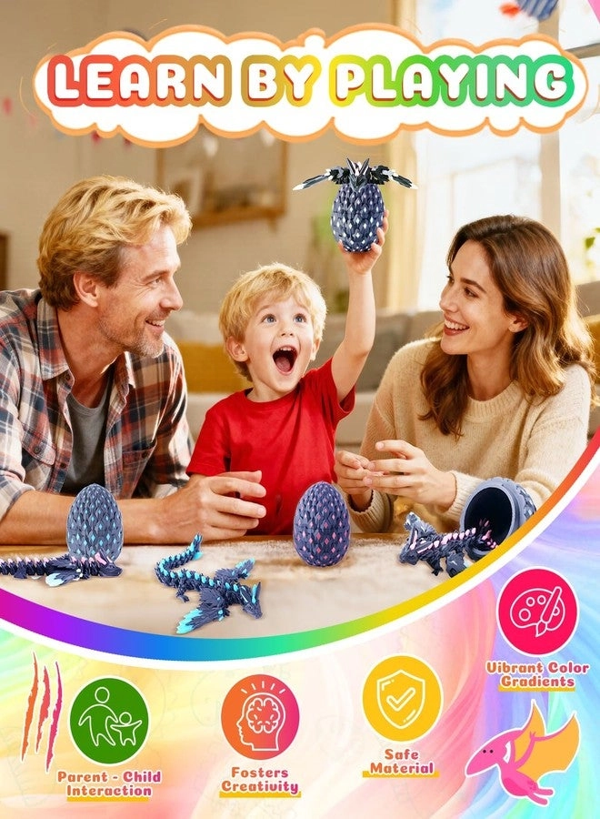 Dragon Eggs - 3D Printed Glow in The Dark