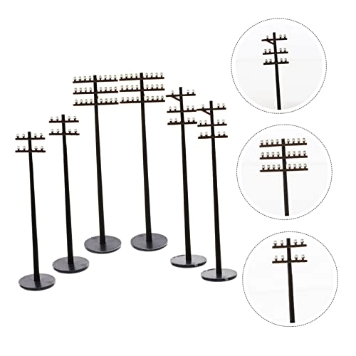 Miniature Telegraph Pole - 30 pcs 1：87