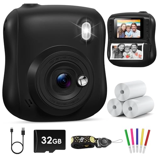 Kids Camera Instant Print - 32GB 14MP 1080P