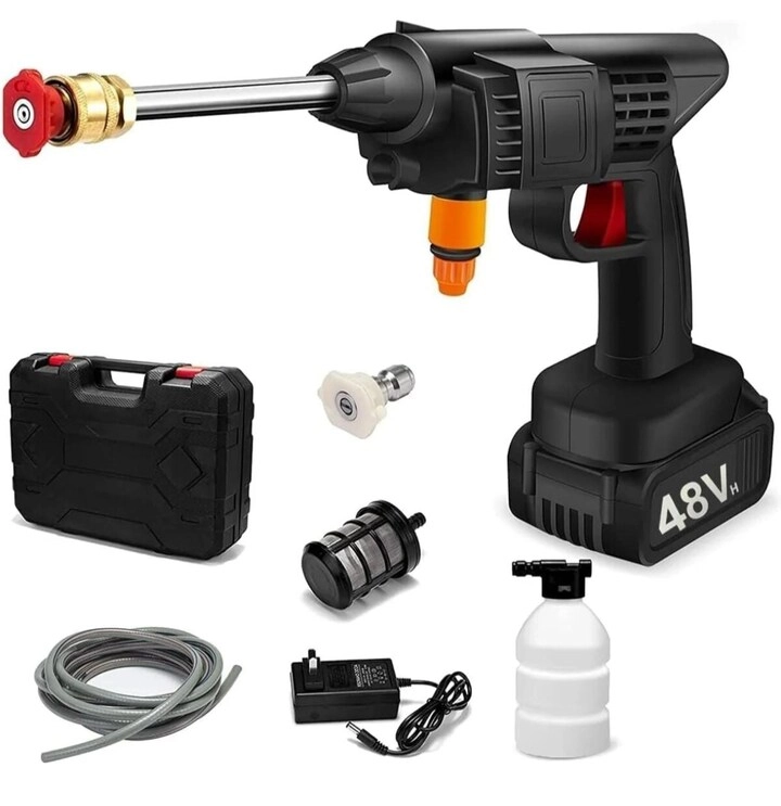 Nicsware Portable Cordless High-Pressure Car Washer