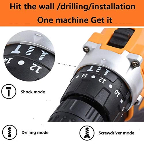 Electric Drill Driver - High Precision Chuck Three Function