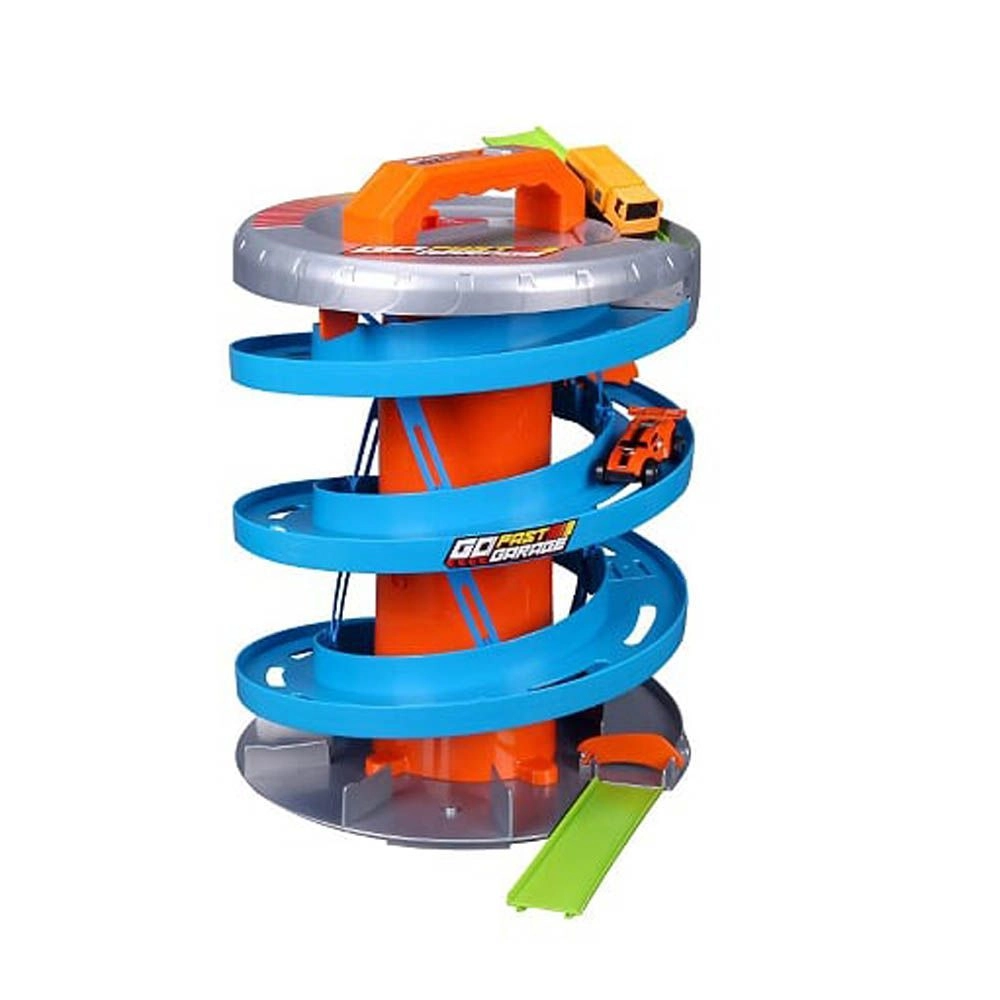 Go Fast Garage + Vehicle - 4 pcs