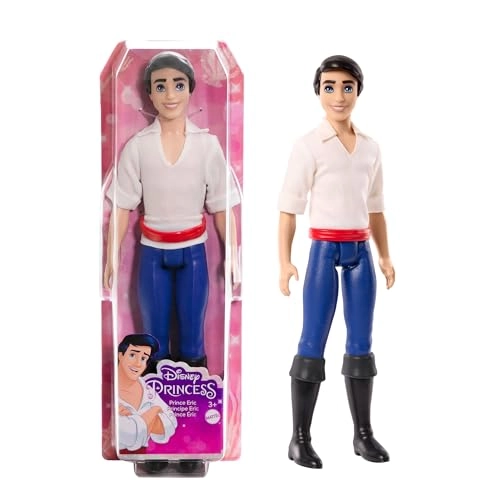Prince Eric Fashion Doll - poseable molded hair Ages 3+