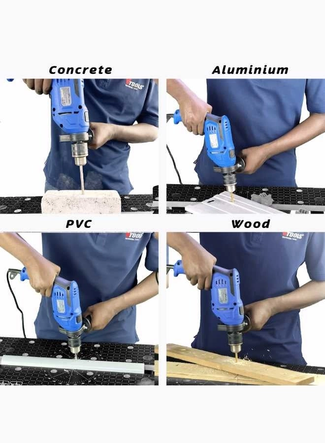 Impact Drill - 650 Watt Hammer and Drill 13 MM