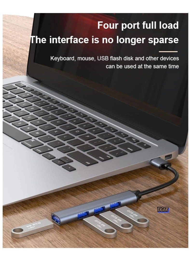 Ultra Slim USB 3.0 Hub - 4-Port 5Gbps