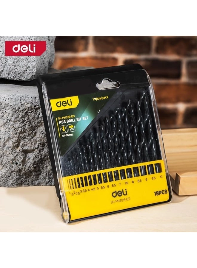 HSS Drill Bit Set - 19 piece(s)