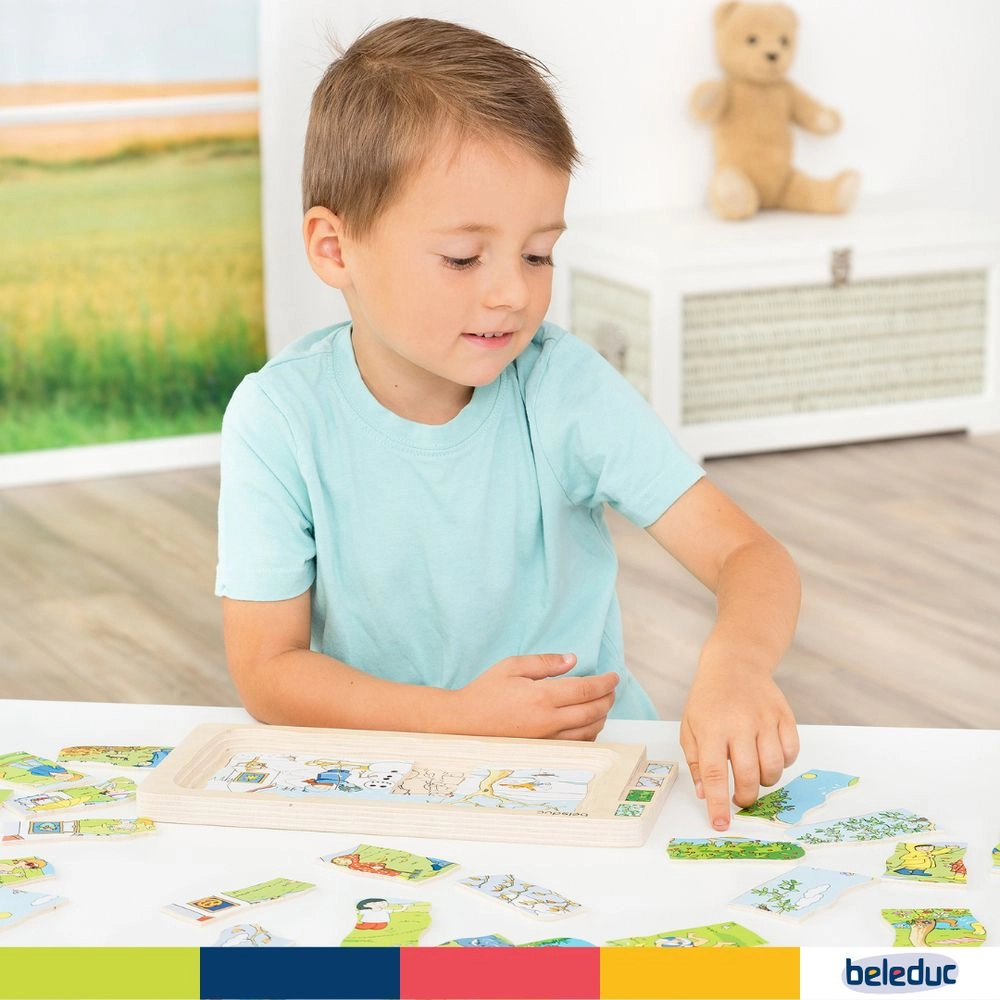 5-In-1 Layer Puzzle - Suitable for 4 years and above 36pcs