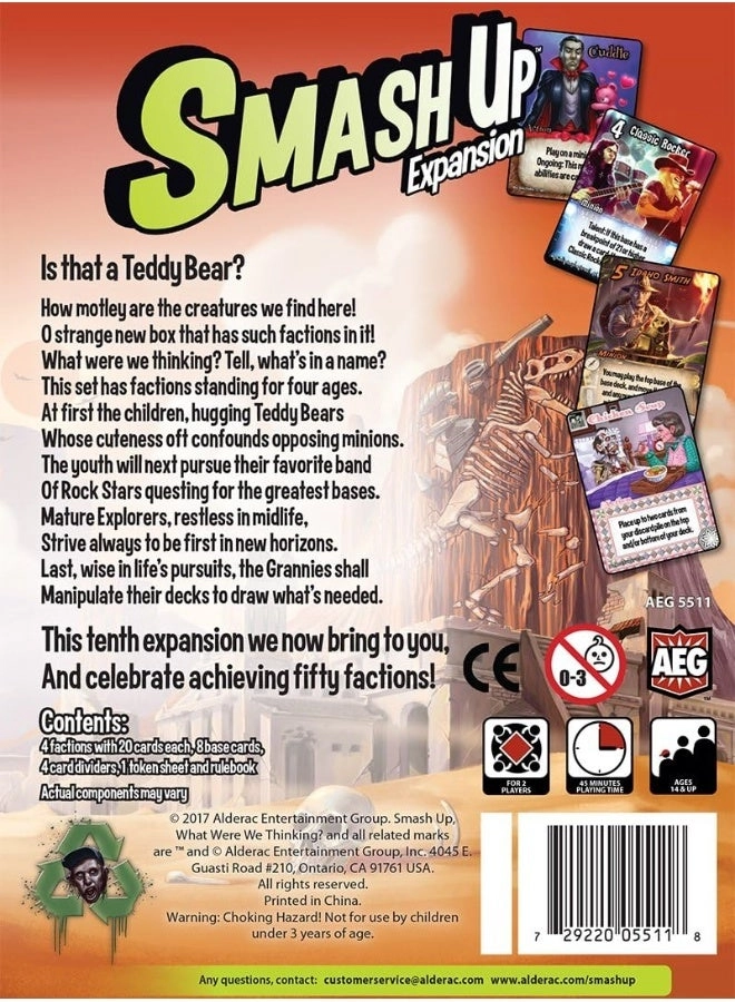 Smash Up: What Were We Thinking