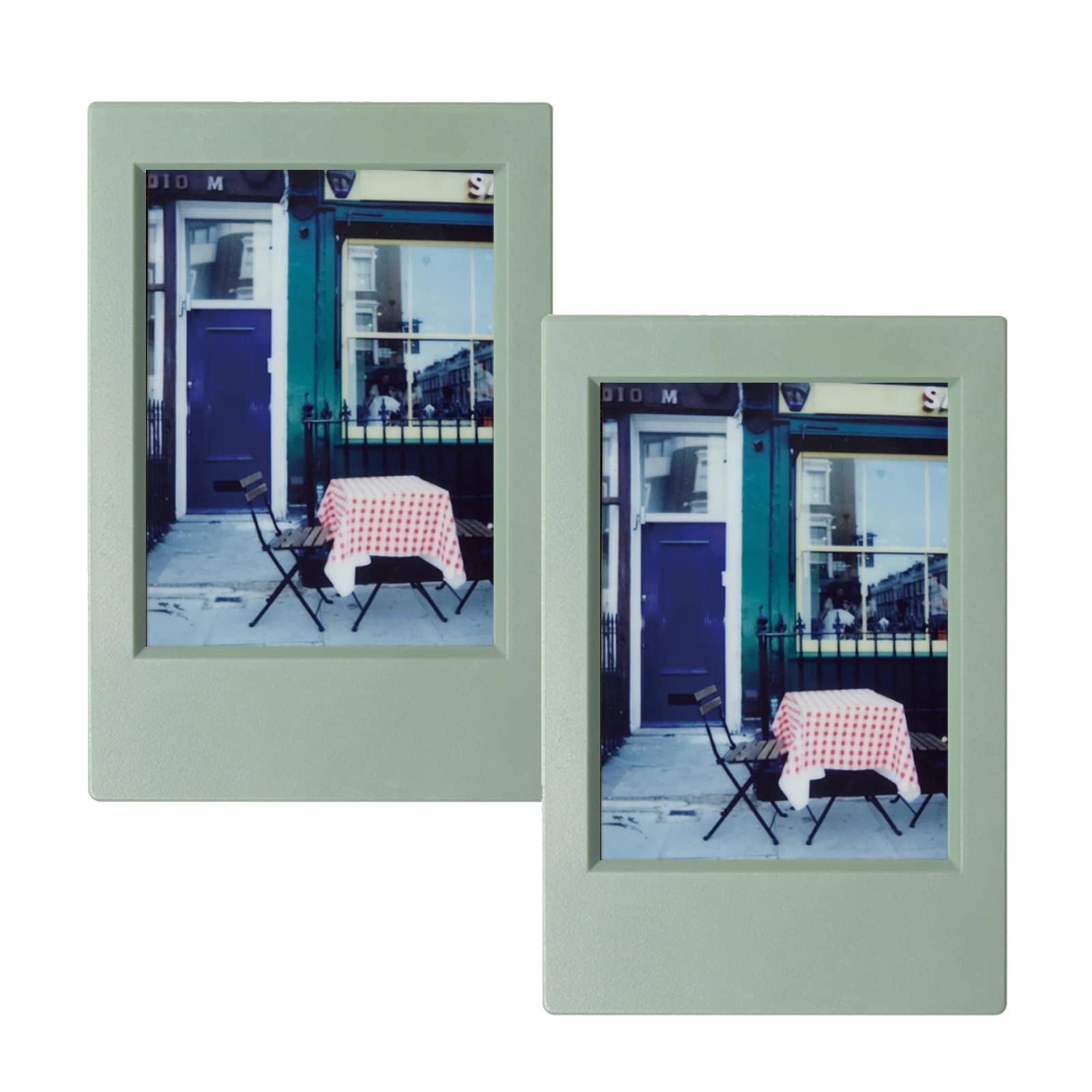 Stand Tabletop Picture Frame - for Fujifilm Instax Mini 2xBlack