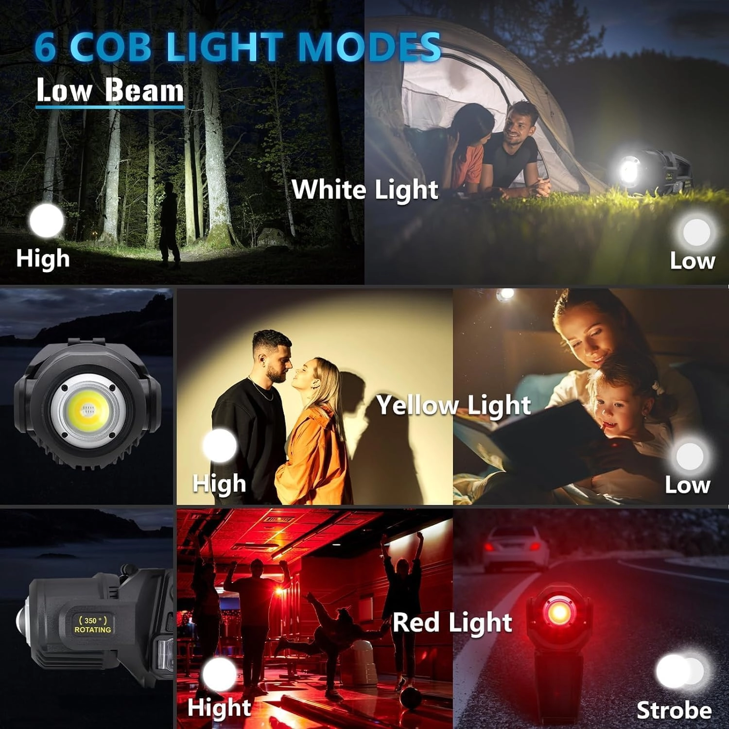 SL-01 Flashlight Rechargeable (1000000lm)