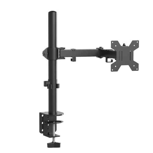 STRIFF 180° Adjustable Single Monitor Stand Arm - Single 13“–32“ 75x75mm & 100x100mm