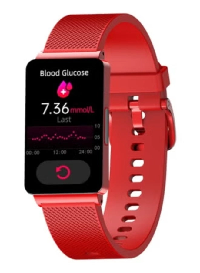 Glucose Monitoring Smart Watch - ECG Bluetooth Call SpO2