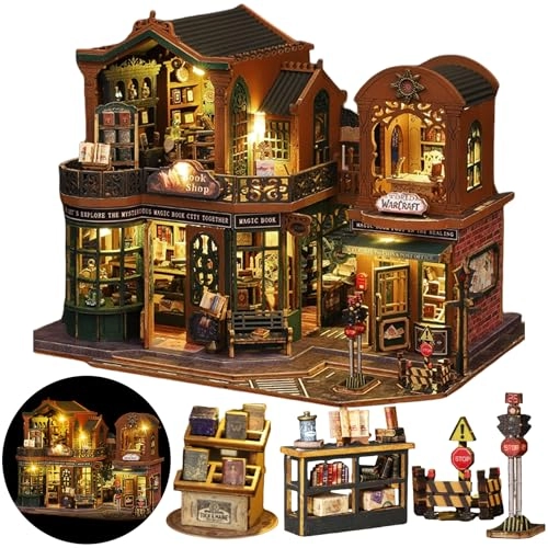 Miniature House Kit - Magic Book Shop