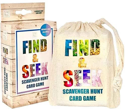 Find and Seek Scavenger Hunt - 3 years and up