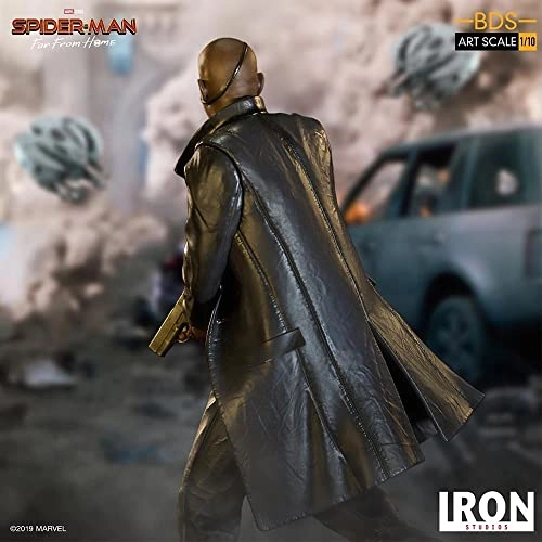 Nick Fury - Spider-Man Far From Home - BDS Art Scale 1/10 Polystone (B07YZ9MSJF)