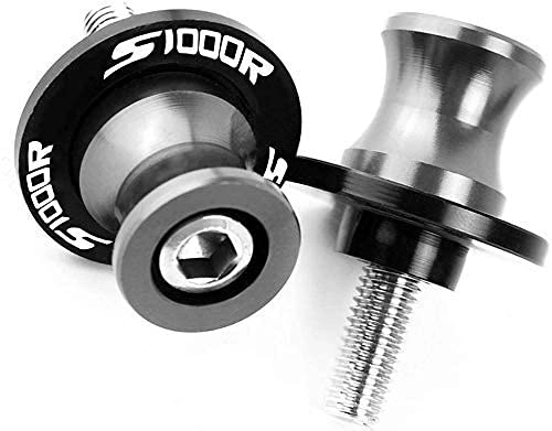 Swingarm Spools - 8MM Silver CNC Aluminum