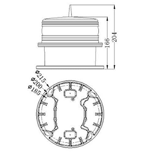 Obstruction Light - LED IP66 Waterproof