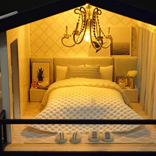 Miniature Dollhouse Kit - Time Apartment 1:24 Scale